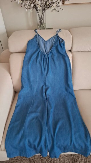 Mono Tencel Mujer Espalda Escotada