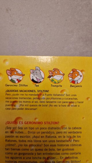 ¿Querías vacaciones, Stilton? Geronimo Stilton 19