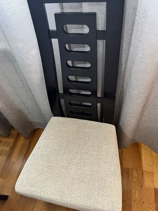 6 Sillas comedor para encolar. Con golpes de uso