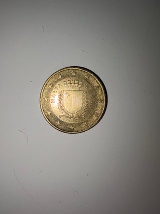 Moneda 50 céntimos Malta 2008