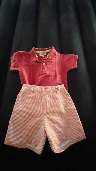 Polo y Pantalón Corto 2años 85-92cm Neck&Neck