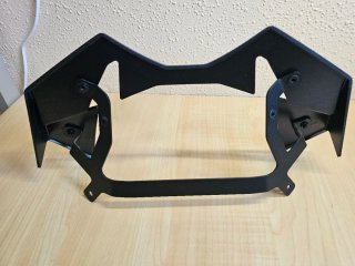 Alerón Frontal Honda Hornet CB750 Negro Brillante