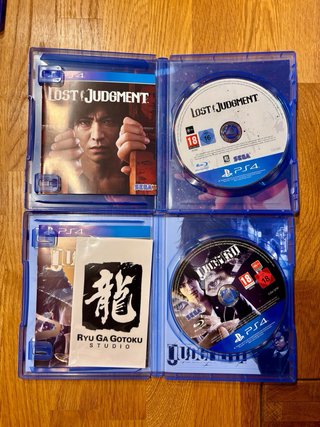 Judgment 1 y 2 PS4