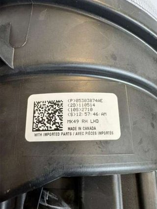 61577 faro derecho 05303874ae jeep compass (mk)