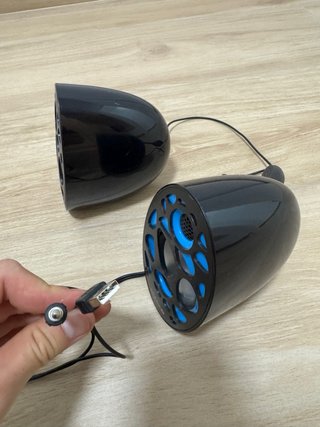 Altavoces USB DigiVolt Negros y Azules