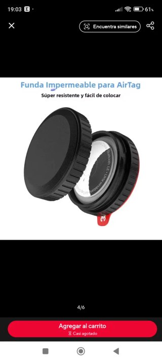 2 Fundas AirTag Adhesivas e Impermeables