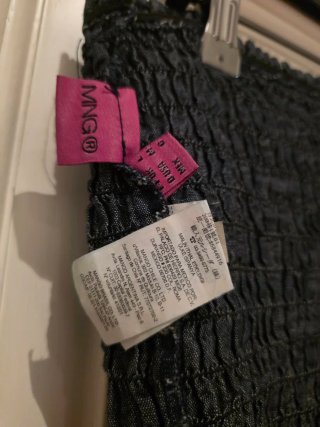 Zara Top Fascia Cotone Elasticizzato