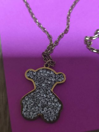 Collar Oso tous Brillante Dorado