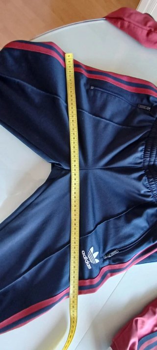 Chándal Adidas  Azul y burdeos