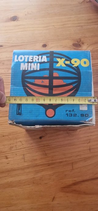 Lotería Mini X-90 Años 70