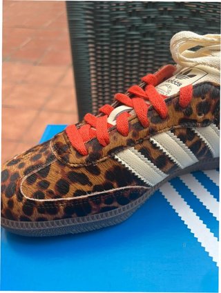 Adidas Samba OG Leopardo Rojo EU38.5
