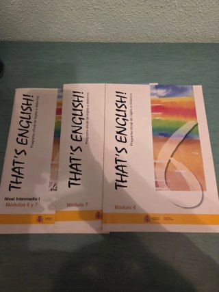 Libros That's English Módulos 8, 9 y Cuaderno