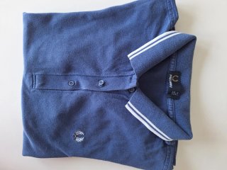 Polo Fred Perry Mujer Azul