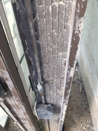 3 Ventanas Doble Acristalamiento Aluminio Marrón