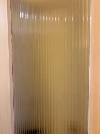 Cristal canalé, 140x50cm