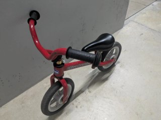 Bici de aprendizaje Chicco Roja