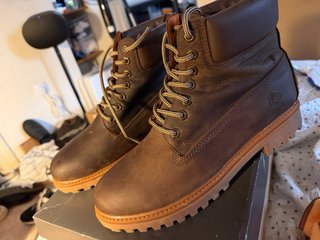 Botas Lumberjack River Piel Cotto / Dark Brown 42