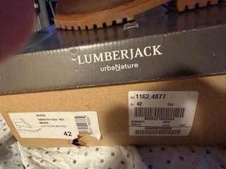 Botas Lumberjack River Piel Cotto / Dark Brown 42