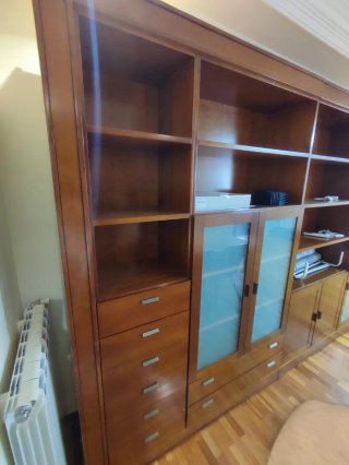 Mueble de salón de madera