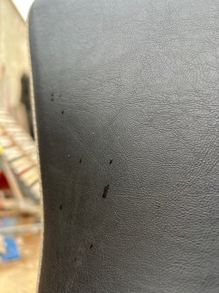 Silla Peluquería Giratoria Negra y Gris