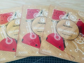 Pack libros de texto 6º Primaria