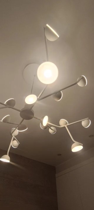 Lámpara LED Techo Moderna Blanca