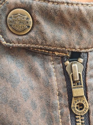 Chaqueta Harley-Davidson Marrón