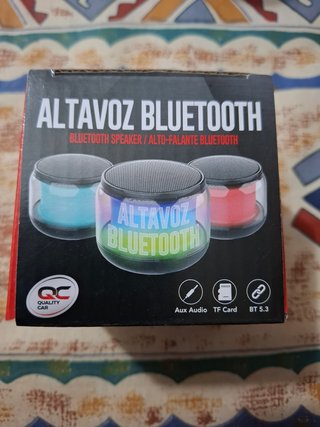 Altavoz Bluetooth QC (Nuevo)