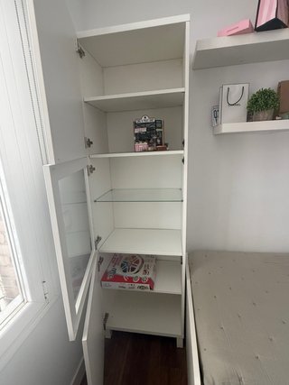 Armario y vitrina IKEA BESTÅ blanco