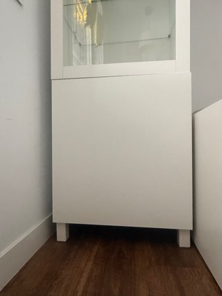 Armario y vitrina IKEA BESTÅ blanco