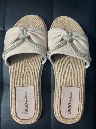 Sandalias de mujer talla 39 color beige