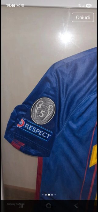 Maglia FC Barcellona Messi autografata