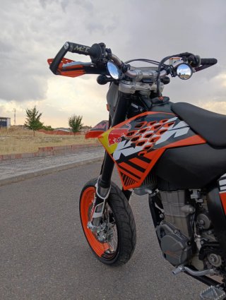 KTM 450 EXC Supermotard Naranja