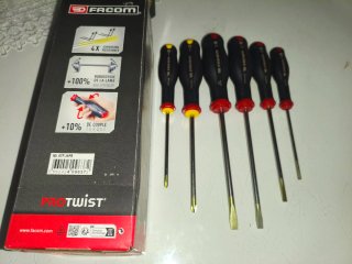 Juego 6 Destornilladores Facom Protwist