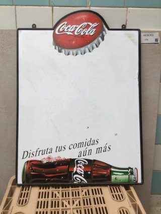 Pizarra Vintage Coca-Cola Original