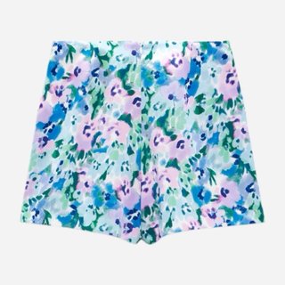Falda pantalón Zara floral XS