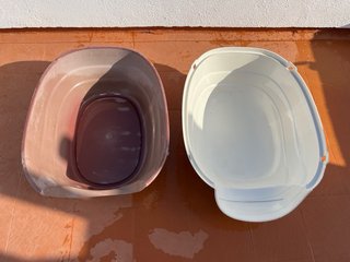 Caseta para perro Ferplast beige y marrón
