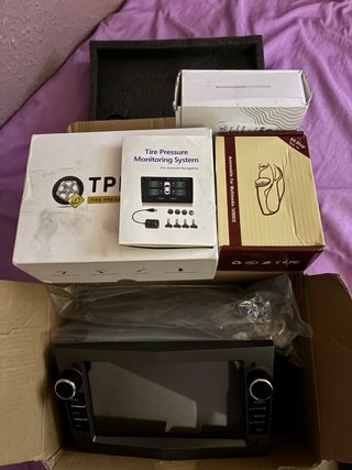 Pantalla,cámara delantera,trasera,sensore neumatic