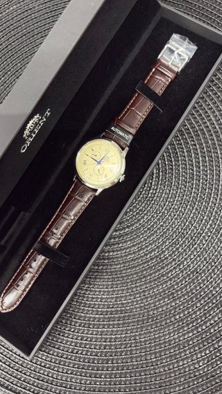 Reloj Orient Bambino Automático Beige