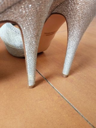 DREAM PAIRS Zapatos Tacon Fiesta Talla 39.5