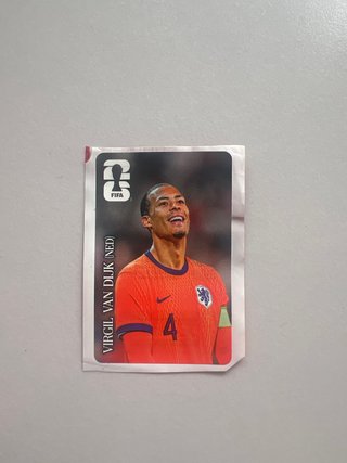 Cromo Coca-Cola Mundial Virgil Van Dijk