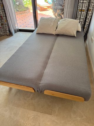 Sofá Cama Habitat 3 Plazas Gris