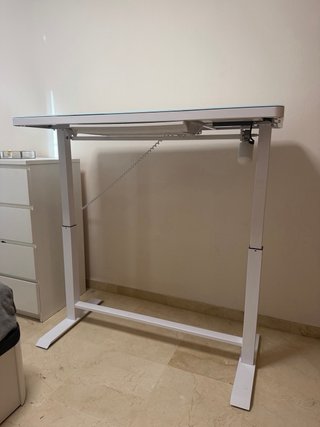 Escritorio Elevable Eléctrico LIFT Blanco