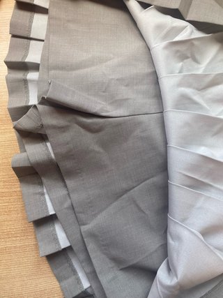 Falda pantalón Zara tablas gris