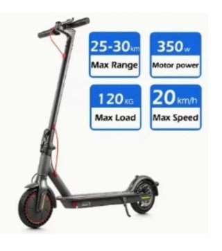 Patinete Eléctrico 350W 25-30km
