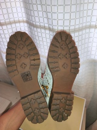 Botines Michael Kors Beige y Blanco