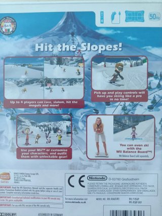 Juego Wii y WiiU Family Ski