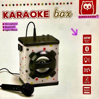 KARAOKE BOX EUROKIDS 10W Bluetooth USB SD