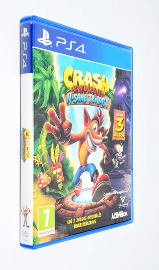 CRASH BANDICOOT N SANE TRILOGY PS4