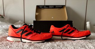 Zapatillas Adidas Adizero Adios 4 W Naranja